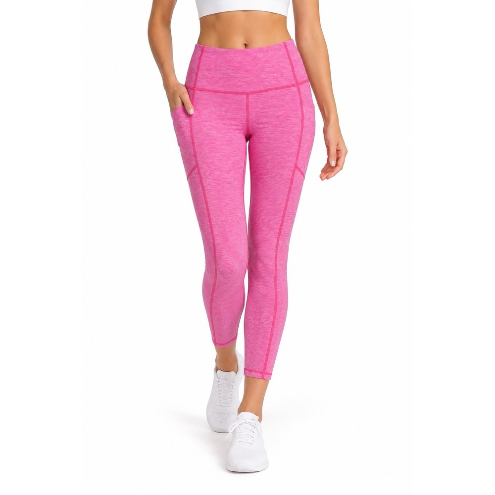 Victoria's Secret Studio Leggings 6 Pink High Rise 7/8 Pocket Yoga NWT Athletic